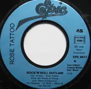 7inch Vinyl Single - Rose Tattoo - Rock 'N' Roll Outlaw