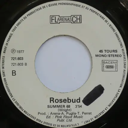 Rosebud - Money/Summer 68