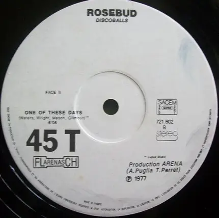 Rosebud - Have A Cigar / One Of These Days