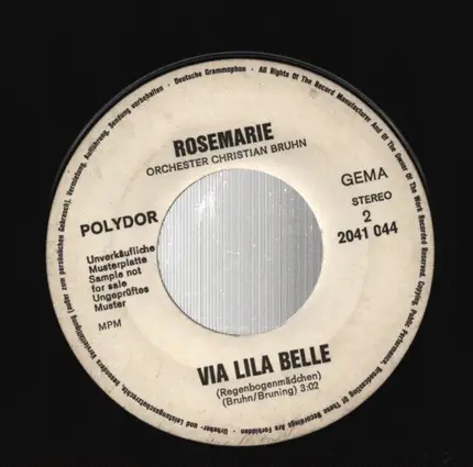 Rosemarie - Die Sonnenbrille / Via Lila Belle (Regenbogenmädchen)