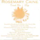 7inch Vinyl Single - Rosemary Caine - Trust Me / Slip - Red