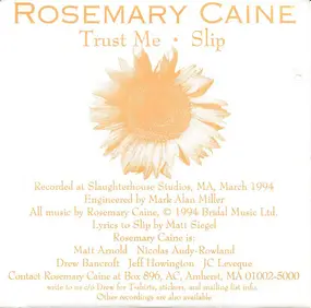 Rosemary Caine - Trust Me / Slip