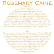 7inch Vinyl Single - Rosemary Caine - Trust Me / Slip - Red