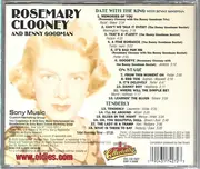 CD - Rosemary Clooney And Benny Goodman - Date With The King - On Stage - Tenderly