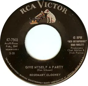 Rosemary Clooney - Give Myself A Party / If I Can Stay Away Long Enough