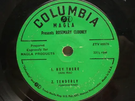 Rosemary Clooney - Magla Presents Some Of Rosie's Greatest Hits