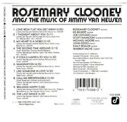 CD - Rosemary Clooney - Rosemary Clooney Sings The Music Of Jimmy Van Heusen