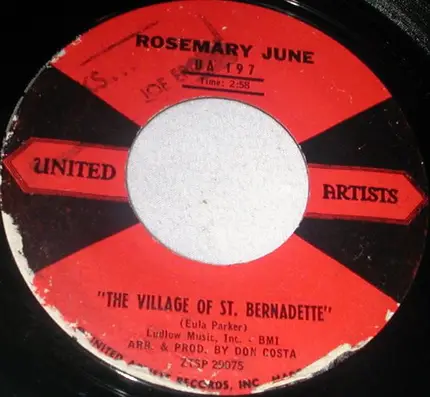Rosemary June - The Village Of St. Bernadette