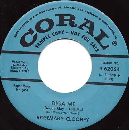 Rosemary Clooney - Love, Look Away