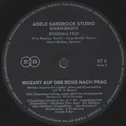 LP - Rosenau-Trio - Mozart Auf Der Reise Nach Prag