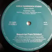 LP - Rosenau-Trio - Besuch Bei Franz Schubert