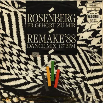 Rosenberg, Marianne Rosenberg - Er Gehört Zu Mir (Remake '88)