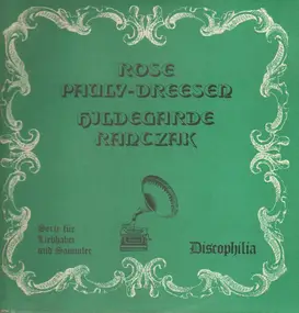 Rose Pauly-Dreesen, Hildegard Ranczak - Serie für Liebhaber und Sammler