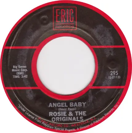 Rosie & The Originals / The Safaris - Angel Baby / Image Of A Girl