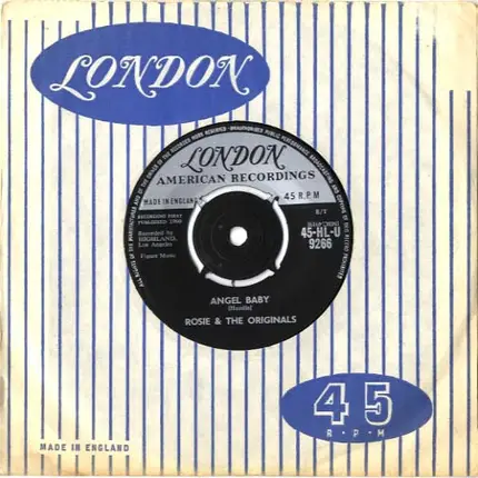 Rosie & The Originals - Angel Baby