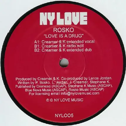 Rosko - Love Is A Drug