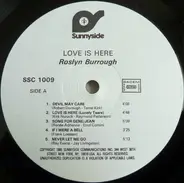 Roslyn Burrough - Love Is Here