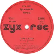 12'' - Ross - Don't Stop