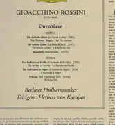 LP - Rossini - Ouvertüren, Berliner Philharmoniker, Karajan