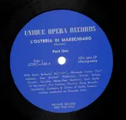 Unique Opera Records