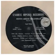Rossini - Petite Messe Solonelle
