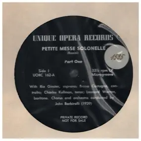 Gioacchino Rossini - Petite Messe Solonelle