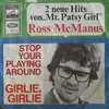 7'' - Ross McManus And The Joe Loss Blue Beats - Stop Your Playing Around / Girlie, Girlie