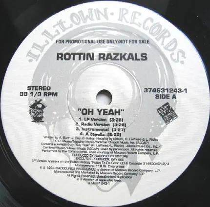 Rottin Razkals - Oh Yeah