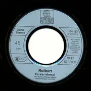 7inch Vinyl Single - Rotbart - Es War Einmal