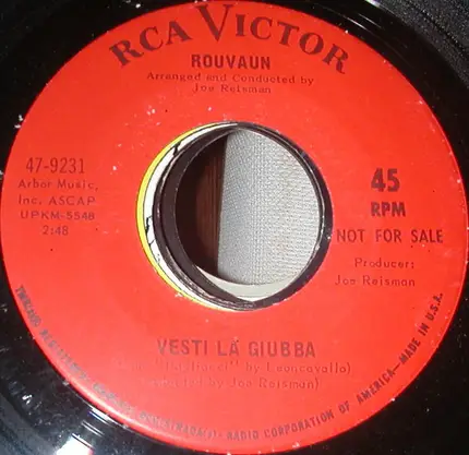 Rouvaun - Vesti La Giubba