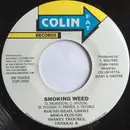 7inch Vinyl Single - Round Head , Ghost , Mega Plough , Snakey Trouble , General B - Smoking Weed