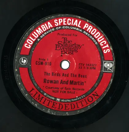 Rowan & Martin - The Birds And The Bees