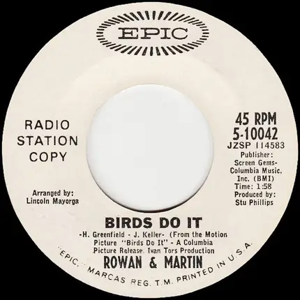 Rowan & Martin - Hang On The Bell, Nellie