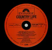 LP - Roxy Music - Country Life - RED/BLACK LABELS