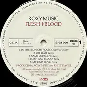 LP - Roxy Music - Flesh + Blood