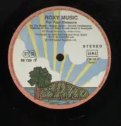 LP - Roxy Music - For Your Pleasure - Orig 1st GER Pink Rim Island
