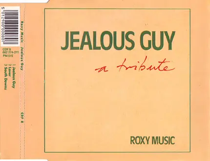 Roxy Music - Jealous Guy - A Tribute