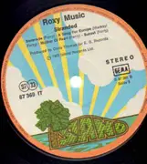 LP - Roxy Music - Stranded - pink rim Island