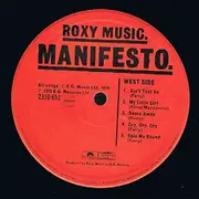 LP - Roxy Music - Manifesto