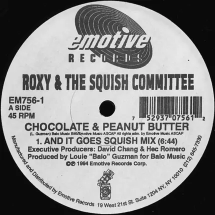 Roxy & The Squish Committee - Chocolate & Peanut Butter