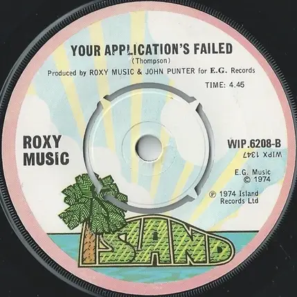 Roxy Music - All I Want Is You