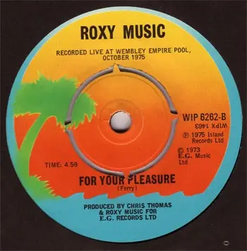 Roxy Music - Both Ends Burning
