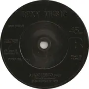 7'' - Roxy Music - Over You - Black Injection Labels
