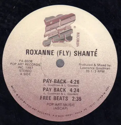 Roxanne (Fly) Shanté - Pay Back