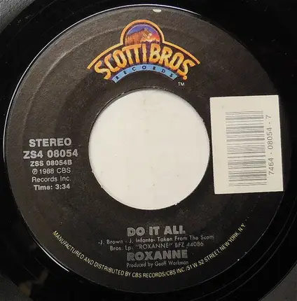 Roxanne - Can't Stop Thinking