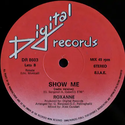 Roxanne - Show Me