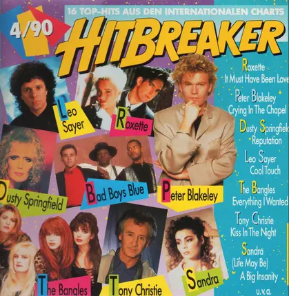 Roxette, Marc Almond, Sandra - Hitbreaker 4/90