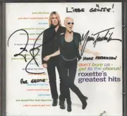 CD - Roxette - Don't Bore Us - Get To The Chorus! (Roxette's Greatest Hits) - Handwritten case