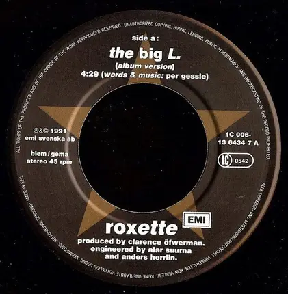 Roxette - The Big L.