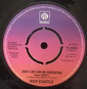 Roy Castle - Don't Cry For Me Argentina